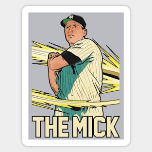 Mickey Mantle - The Mick - Sticker